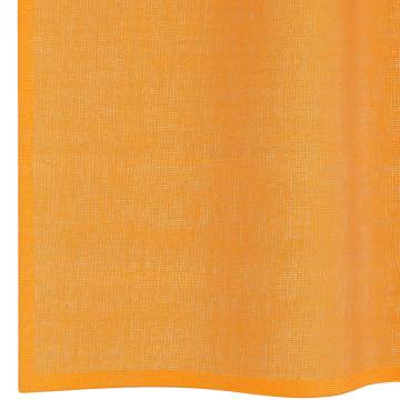 Voile Curtains with Grommets - Orange 140x300 cm - 2 pcs