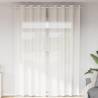  Voile Curtains with Grommets 2 pcs White Colour white Size 140 x 260 cm Quantity in Package 1 Model with grommets 