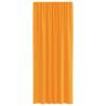 Voile Curtains with Loops - Orange 140x225 cm (2 pcs)