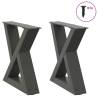  Coffee Table Legs 2 pcs Anthracite 40x(30-31.3) cm Steel Colour anthracite Size 40 x (30-31.3) cm Quantity in Package 1 Number of 