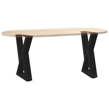 Coffee Table Legs - 2 pcs Black Steel | Hipomarket