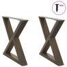  Coffee Table Legs 2 pcs Natural Steel 50x(42-43.3) cm Steel Colour natural Size 50 x (42-43.3) cm Quantity in Package 1 Number of 