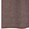 Brown Voile Curtains with Grommets - 140x175 cm | 2 pcs