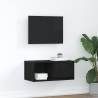  TV Cabinet Black Oak 60x31x25.5 cm Engineered Wood Colour black oak Quantity in Package 1 Width 60 cm 