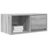 TV Cabinet Grey Sonoma - 60x31x25.5 cm Engineered Wood