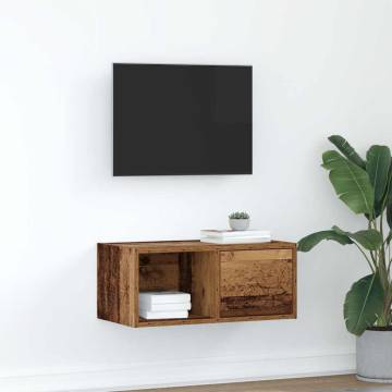 Old Wood TV Cabinet - Stylish Space-Saving Solution | HipoMarket