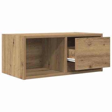 TV Cabinet Artisan Oak - Space-Saving Design & Ample Storage