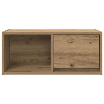 TV Cabinet Artisan Oak - Space-Saving Design & Ample Storage