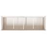 Garden Planter White 150x50x70 cm - Solid Pine Wood