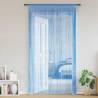  String Curtains 2 pcs Light Blue 100x250 cm Colour light blue Size 100 cm Quantity in Package 2 