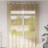  Voile Curtains with Grommets 2 pcs Sand Colour sand Size 140 x 260 cm Quantity in Package 1 Model with grommets 