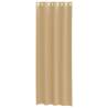 Voile Curtains with Grommets - 2 pcs Sand | HipoMarket