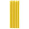 Voile Curtains with Grommets - 2 pcs Yellow | HipoMarket UK