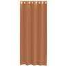 Voile Curtains with Grommets - 2 pcs Terracotta | Hipomarket