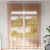  Voile Curtains with Grommets 2 pcs Terracotta Colour terracotta Size 140 x 300 cm Quantity in Package 1 Model with grommets 