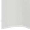 Voile Curtains with Grommets - 2 pcs White | HipoMarket