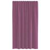 Voile Curtains with Loops - Purple, 140x175 cm | Hipo Market