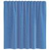 Voile Curtains with Loops - Royal Blue 140x140 cm (2 pcs)