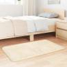 Shaggy Rug High Pile Cream 60x100 cm - Durable & Stylish - HipoMarket