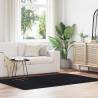  Shaggy Rug High Pile Black 130x200 cm Polyester Colour black Size 130 x 200 cm Shape rectangular 