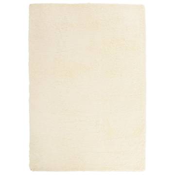 Shaggy Rug High Pile Cream 160x230 cm - Elegant & Durable