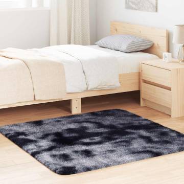 Shaggy Rug High Pile Dark Grey 120x120 cm - Stylish Comfort