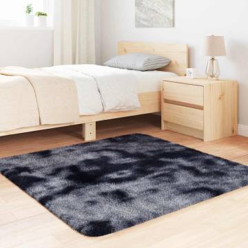 Shaggy Rug High Pile Dark Grey 120x120 cm - Stylish Comfort