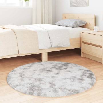 Shaggy Rug High Pile Light Grey 100x100 cm - Comfortable & Stylish