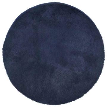 Shaggy Rug High Pile Navy 200x200 cm - Stylish & Durable