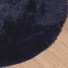 Shaggy Rug High Pile Navy 200x200 cm - Stylish & Durable