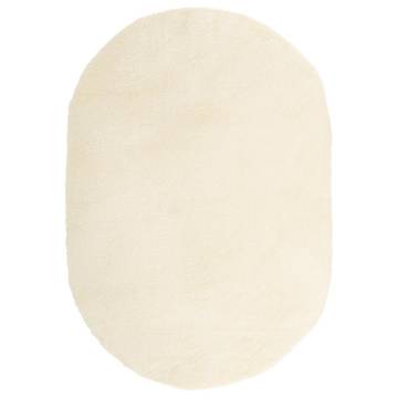 Shaggy Rug High Pile Cream - 300x200 cm Polyester