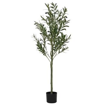 Artificial Olive Tree 450 Leaves 120 cm - Realistic Green Decor