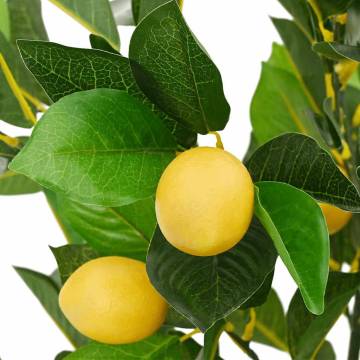 Artificial Lemon Tree 234 Leaves 90 cm Green | Hipo Market