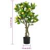 Artificial Lemon Tree 234 Leaves 90 cm Green | Hipo Market