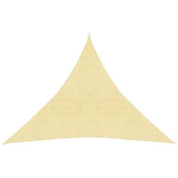 Sunshade Sail 160 g/m² Beige - 4.5x4.5m HDPE | HipoMarket