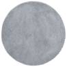 Shaggy Rug High Pile Silver Grey 100x100 cm | Hipomarket