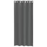 Voile Curtains with Grommets - Dark Grey 140x225 cm | HipoMarket