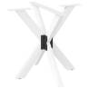  Dining Table Leg Spider Shape White 85x85x(72-73) cm Steel Colour white Size 85 x 85 x (72-73) cm Quantity in Package 1 Number of 