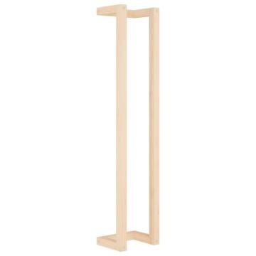 Stylish Solid Pine Towel Rack - Space-Saving Design