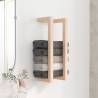  Towel Rack 23x18x60 cm Solid Wood Pine Colour natural Size 23 x 18 x 60 cm 