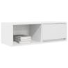 Stylish White TV Cabinets - 2 pcs, Engineered Wood | Hipomarket