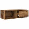 Stylish TV Cabinets - 2 Pcs Old Wood | Hipomarket UK