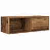 Stylish TV Cabinets - 2 Pcs Old Wood | Hipomarket UK