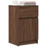 Stylish Brown Oak Bedside Cabinets - 2 pcs | HipoMarket UK