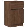 Stylish Brown Oak Bedside Cabinets - 2 pcs | HipoMarket UK