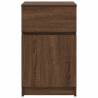 Stylish Brown Oak Bedside Cabinets - 2 pcs | HipoMarket UK