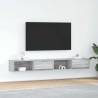  TV Cabinets 2 pcs Grey Sonoma 100x31x25.5 cm Engineered Wood Colour grey sonoma Quantity in Package 2 Width 100 cm 