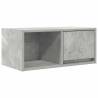 Stylish Concrete Grey TV Cabinets - Set of 2 | HipoMarket