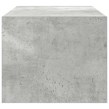 Stylish Concrete Grey TV Cabinets - Set of 2 | HipoMarket