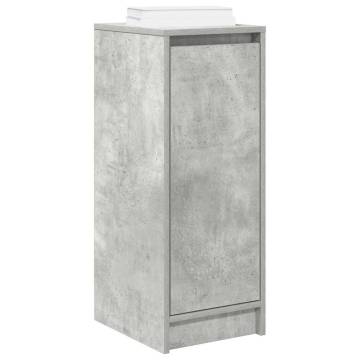 Shoe Cabinet Concrete Grey 29.5x34x76 cm - Hipomarket